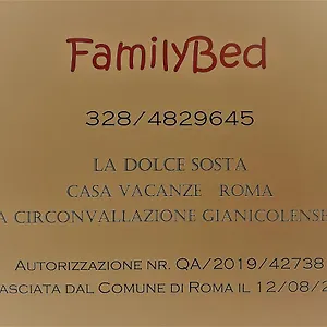 Сasa de vacaciones Familybed Monteverde-vaticano, Roma